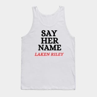 Say Her Name Laken Riley Tank Top